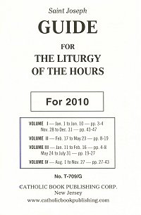 2004 4 Vol Liturgy Of Hrs Guide