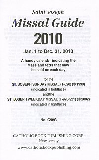 Missal Guide 2004