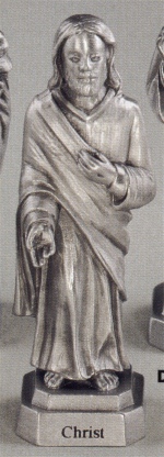 Christ Pewter Statue