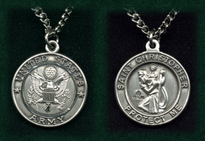 U.S. Army St. Christopher Sterling Medal