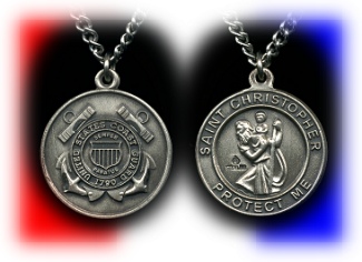 U.S. Coast Guard St. Christopher Sterling Medal