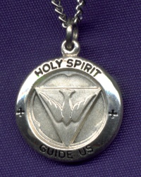 Holy Spirit Guide Us Sterling Medal