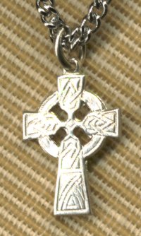 Small Celtic Cross 5/8 In. Sterling