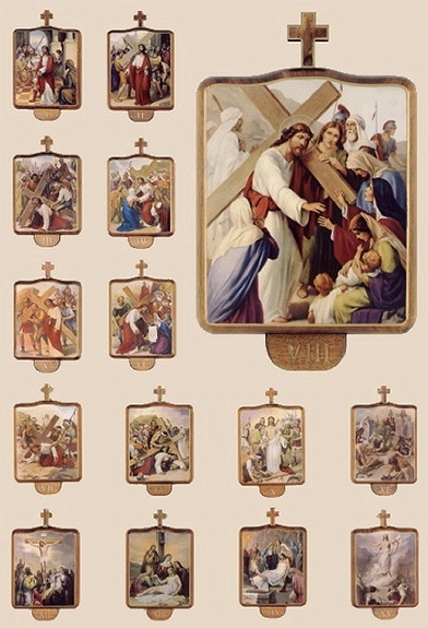 Wood Stations Of The Cross