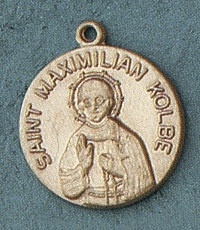 St. Maximilian Kolbe Medal Gold Filled