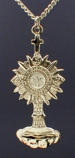 Monstrance Sterling Pendant