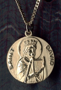 Gold Filled St. David Medal