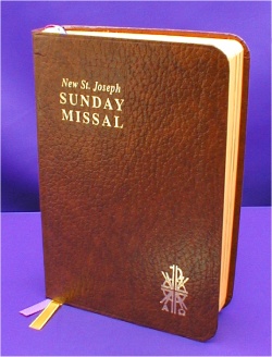 New St. Joseph Sunday Missal, Brown