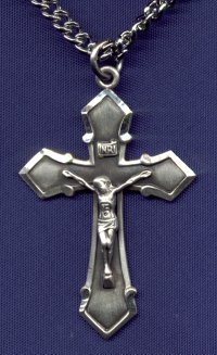 Sterling Crucifix Neckalce