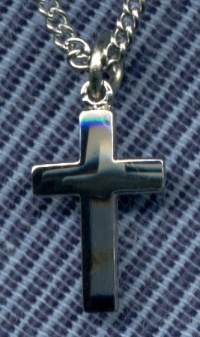 Small Cross 9/16 In. Sterling