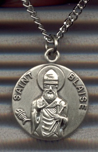 St. Blaise Sterling Medal