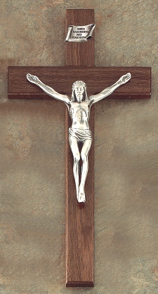 Holy Shroud Crucifix 8 In.