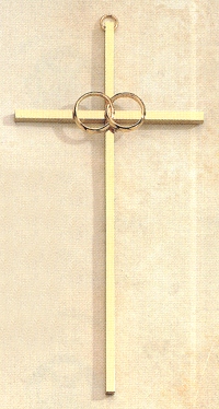 Gold Cana Cross 6 In.