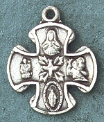 Sterling 4-Way Medal