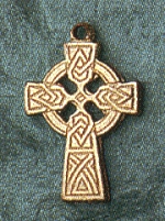 Small Celtic Cross 5/8 In. 14kt Gold