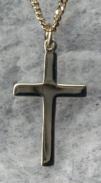 GoldFilled CROSS POLISHED 