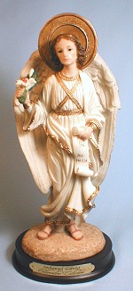 Archangel Gabriel Statue 8 In. - Florentine Collection