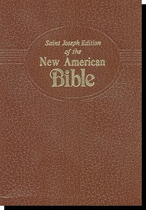 New American Bible Brown Simulated Leather