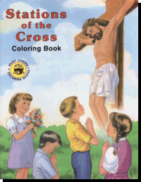 Stations Of The Cross Coloring Book