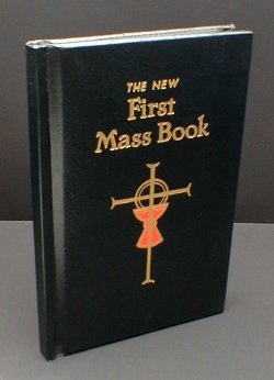 Black New First Mass Book