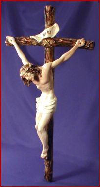 Handpainted Crucifix