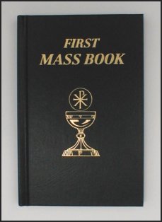 Children's First Mass Book, Black Imitation Leather