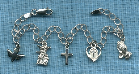 Charm Bracelet in Sterling Silver