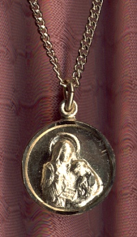 St. Ann Medal - Gold Filled