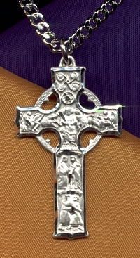 Bright Celtic Cross Sterling