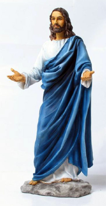 resin jesus statue