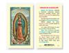 Virgen De Guadalupe Madre Spanish Laminated Holy Cards, 25-count Value 